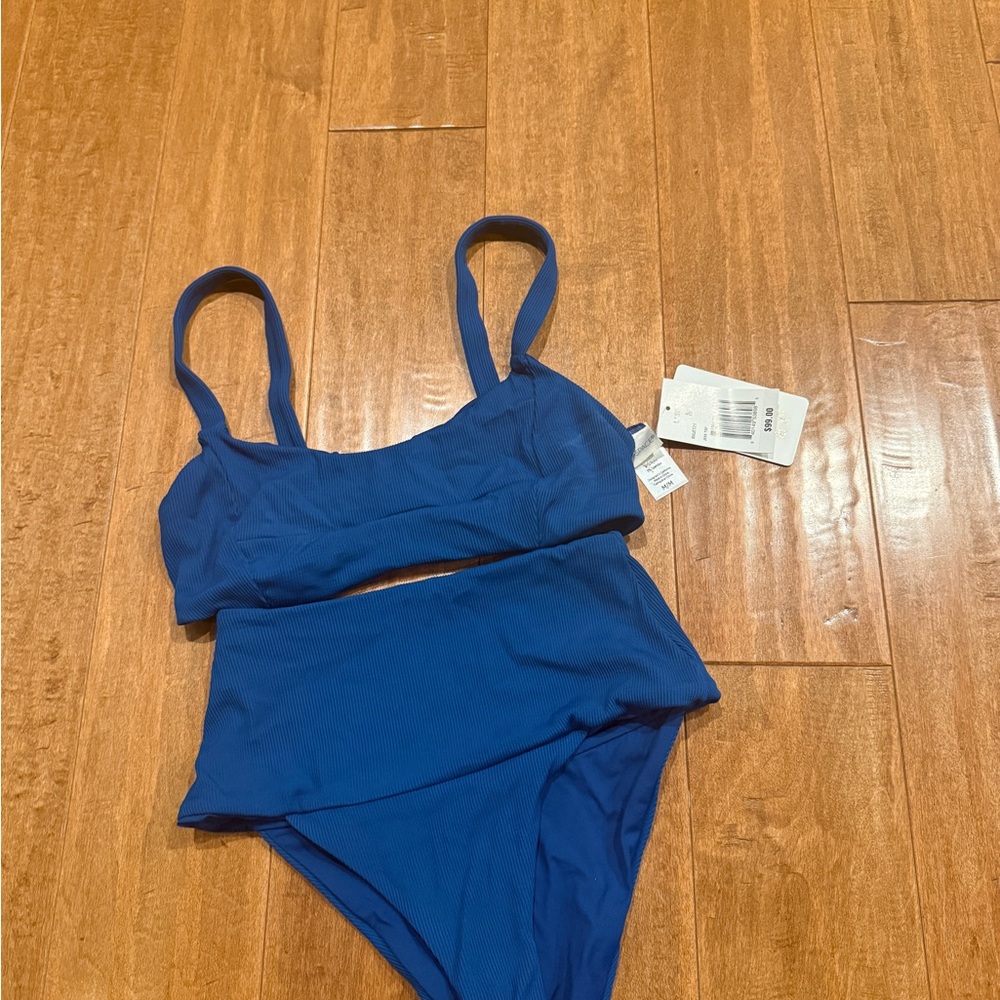 L*Space Vibrant Blue Bikini Top